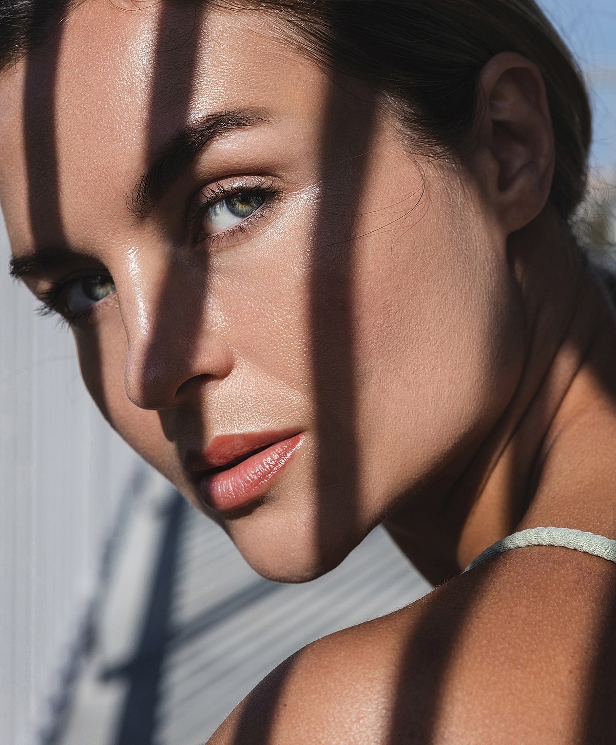 St. Louis Ultherapy model with blonde hair and soft makeup.