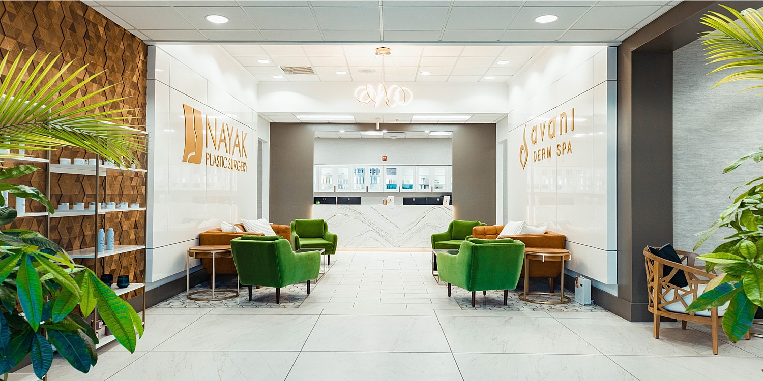 Modern aesthetic interior of Avani Derm Spa